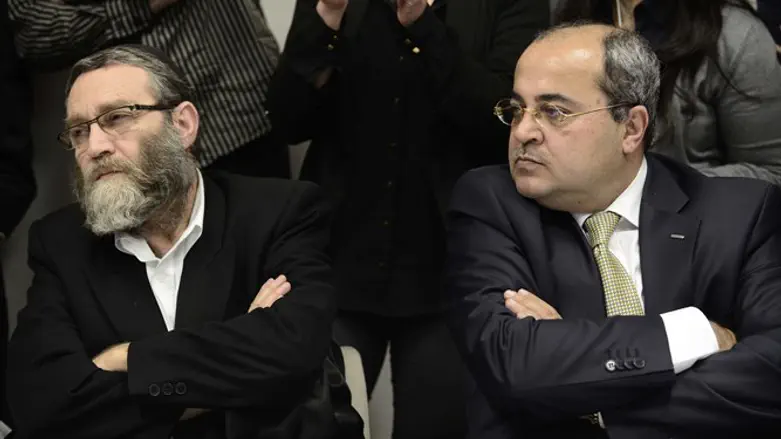 Moshe Gafni and Ahmad Tibi