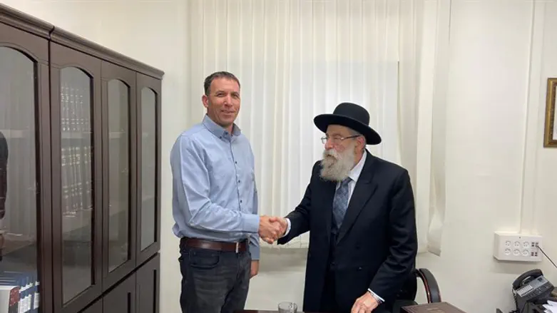 ח"כ מתן כהנא עם הרב אריה שטרן