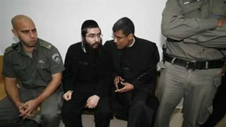 אליאור חן בבית המשפט