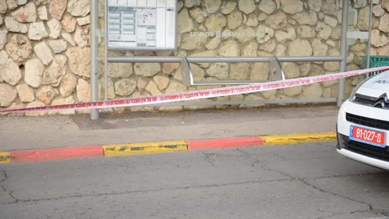 Scene of stabbing