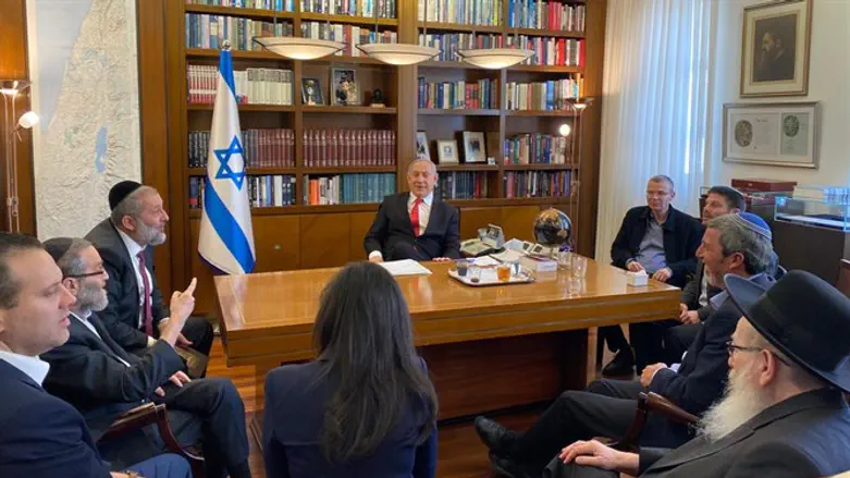 Right-wing leaders meet Netanyahu on Tuesday