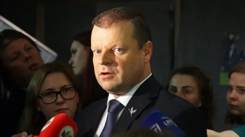 Prime Minister Saulius Skvernelis of Lithuania