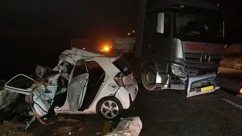 למרות האבנים על הכביש, האירוע לא הוכר כמעשה טרור. מכוניתה הפגועה של הדס הי"ד