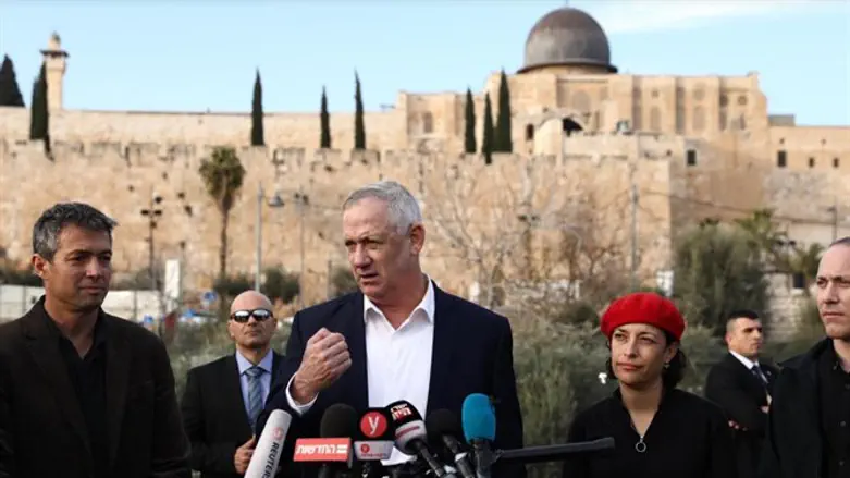 גנץ בעיר דוד