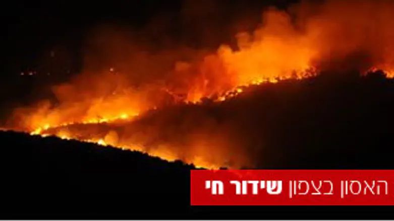 השריפה בצפון