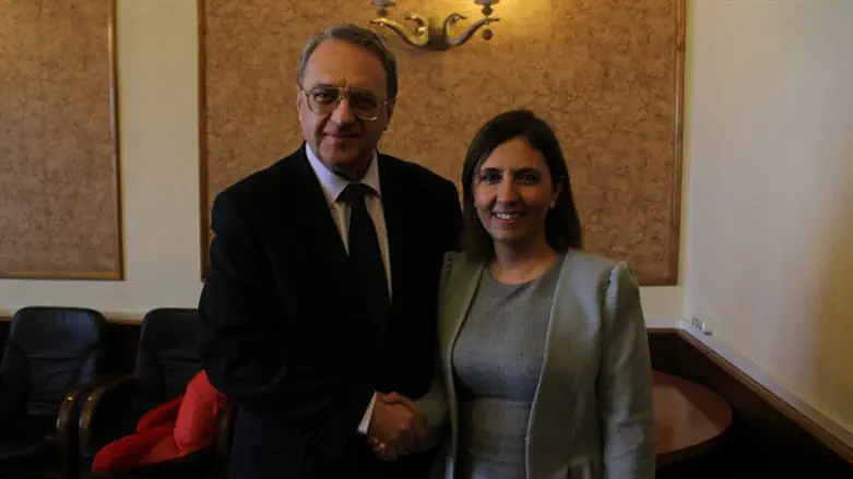 גמליאל עם סגן השר הרוסי בוגדנוב