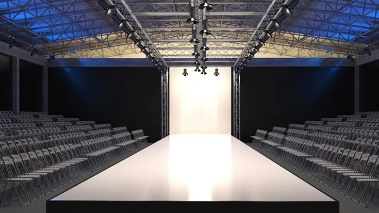 Fashion show catwalk