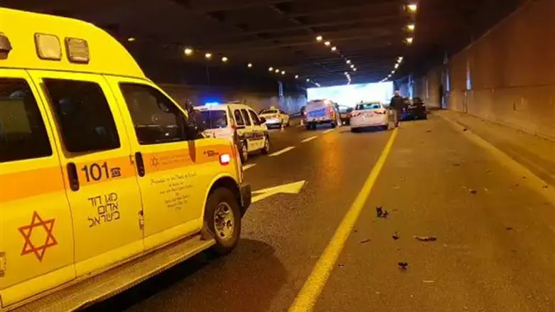 זירת התאונה הקטלנית