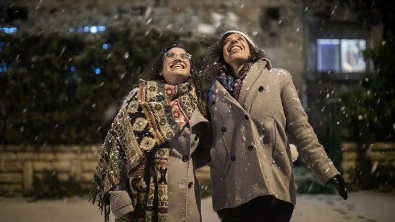 Snow in Jerusalem