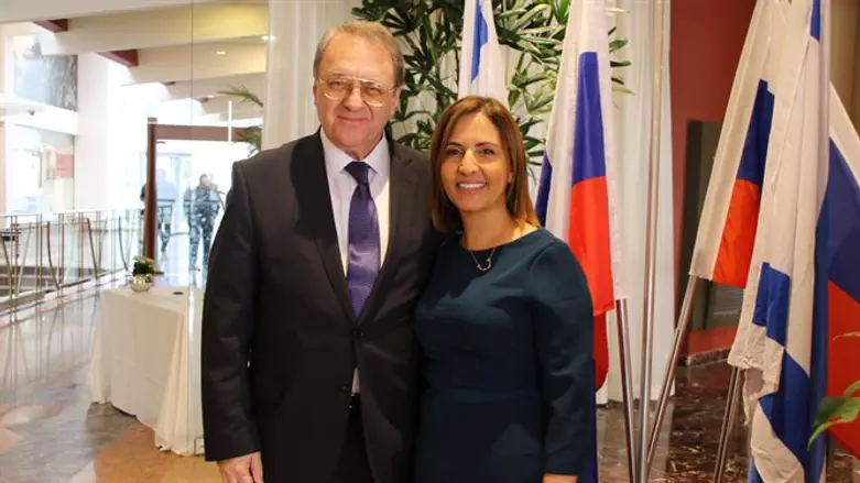 גמליאל עם סגן השר הרוסי