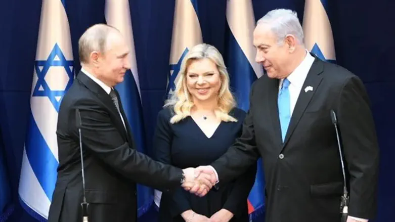 Netanyahu meets with Putin (archive)