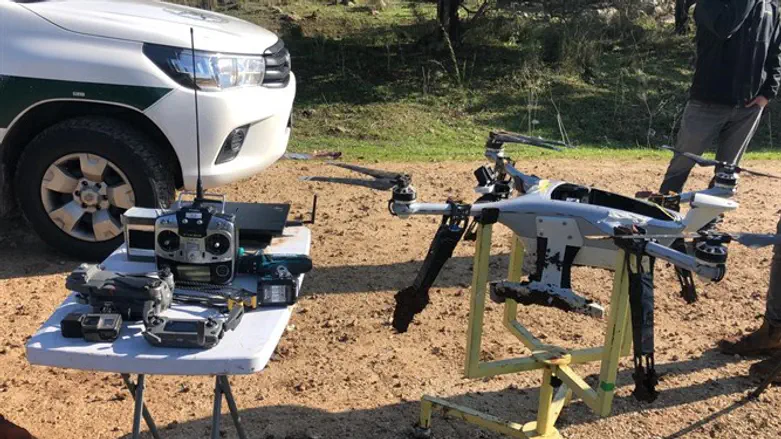 רחפנים שאותרו