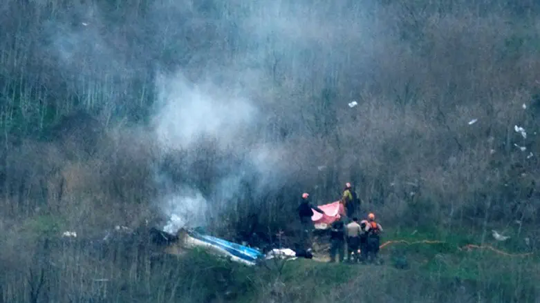 Крушение вертолета (архив)