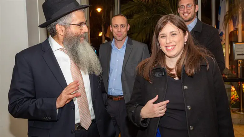 Rabbi Yossy Gordon - CEO of Chabad on Campus International and Tzipi Hotovely