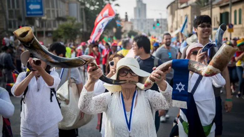 (illustrative) Christian Evangelists in Jerusalem, October 17, 2019