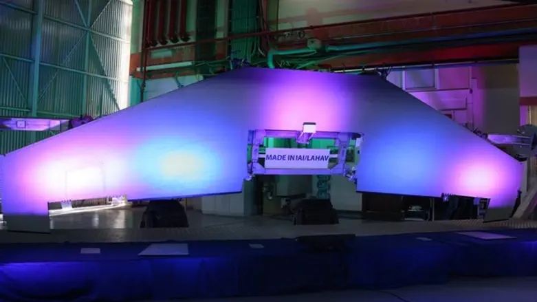 כנף של מטוס ה- T38, המיוצרת בתעשייה האווירית