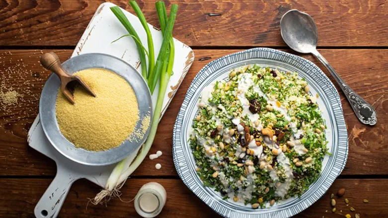 סלט טאבולה קוסקוס