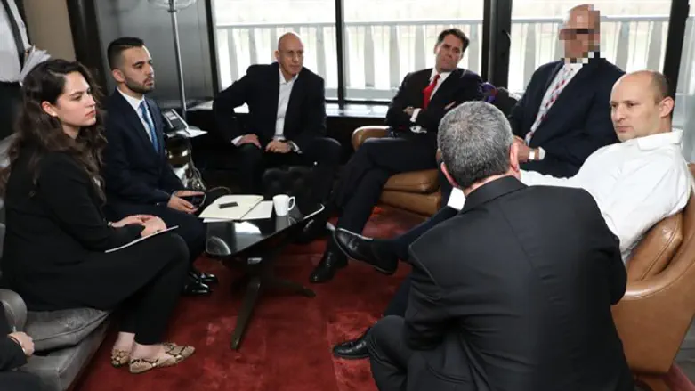 בנט מתכונן לפגישתו עם שר ההגנה האמריקני