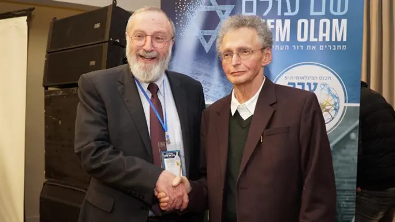 סבר פלוצקר והרב קריגר