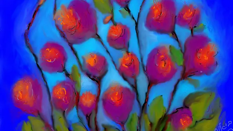 ראשים ופרחים