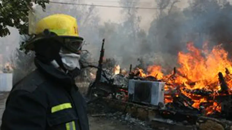 עין הוד בימי הדלקה