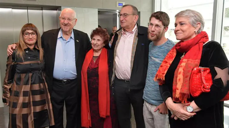 הנשיא היום באזכרה