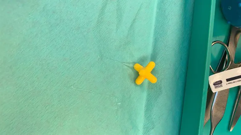 הצעצוע שנשלף מגרונו של הפעוט