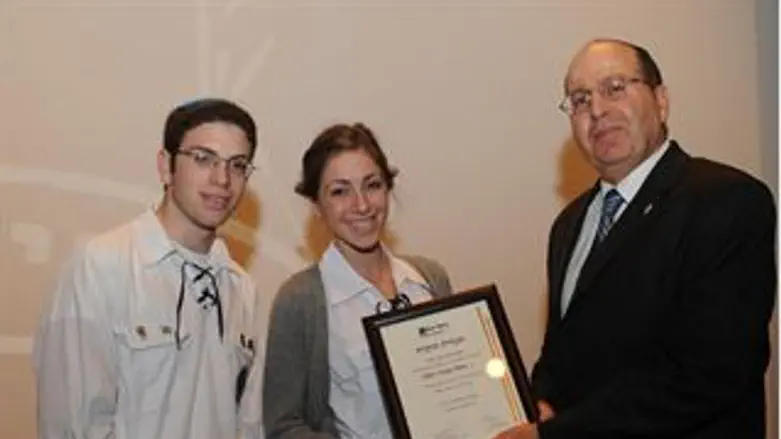 יעלון בטקס אתמול