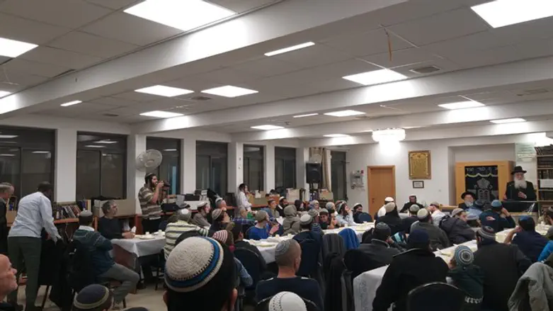 סיום הש"ס בישיבת שבי שומרון