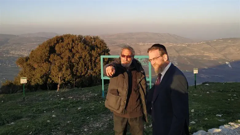יצחק פינדרוס בשומרון