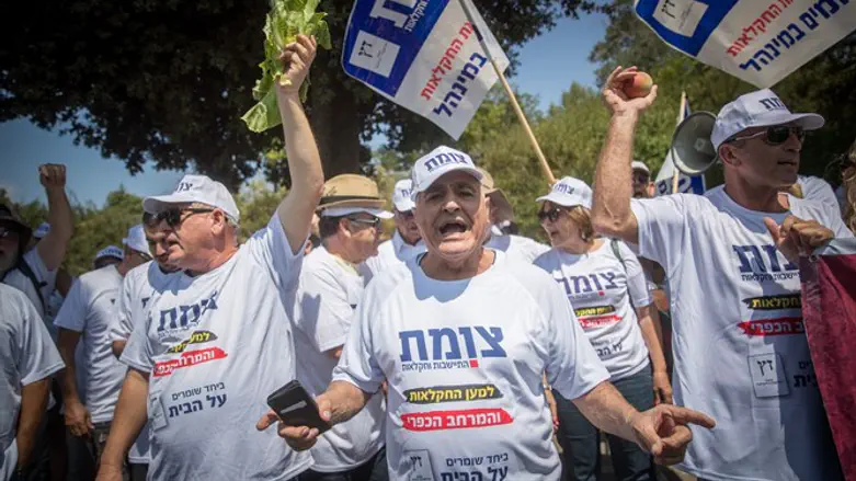 פעילי "צומת" לקראת בחירות ספטמבר