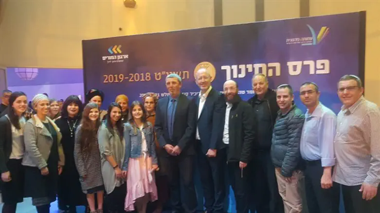 הענקת פרס החינוך לאולפנת נריה