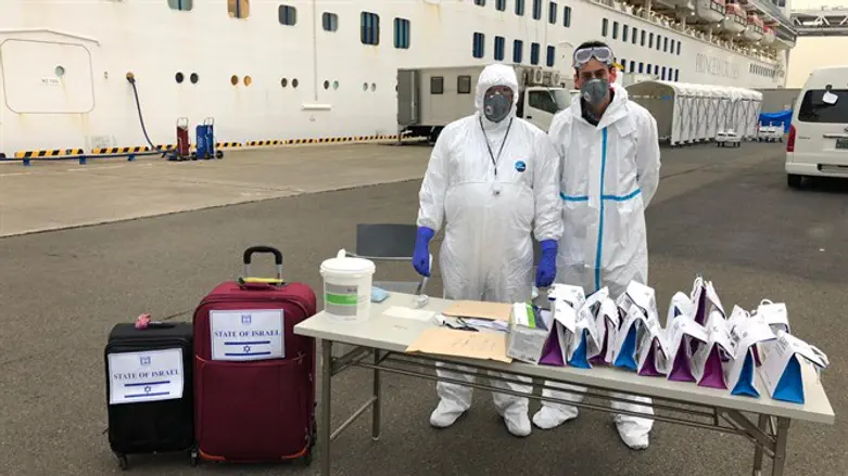 Эвакуация израильтян с Diamond Princess