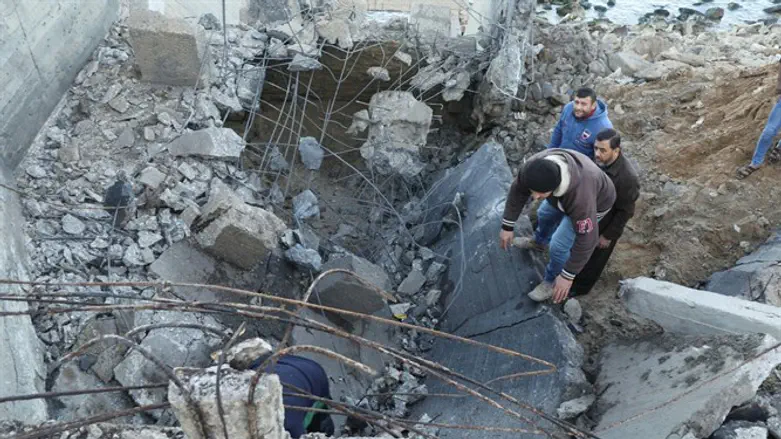 Target of Israeli airstrike