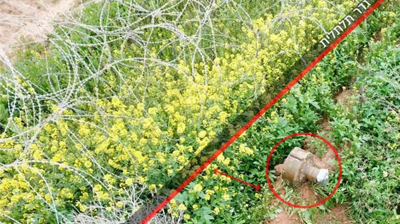 Explosive device placed on Gaza border