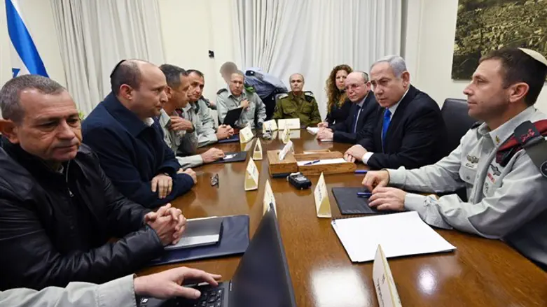 Bennett and Netanyahu hold security assessment