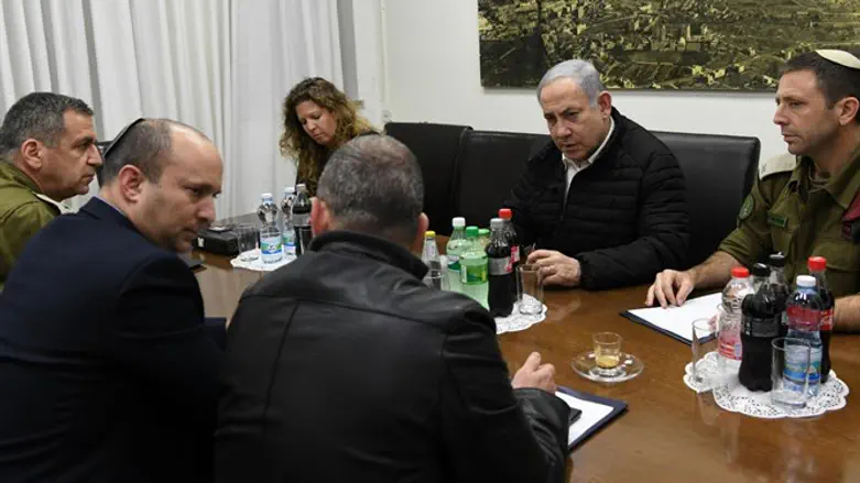 נתניהו ובנט בהערכת מצב