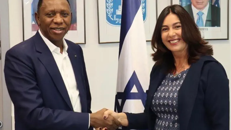רגב עם נשיא פיב"א היום בלשכתה