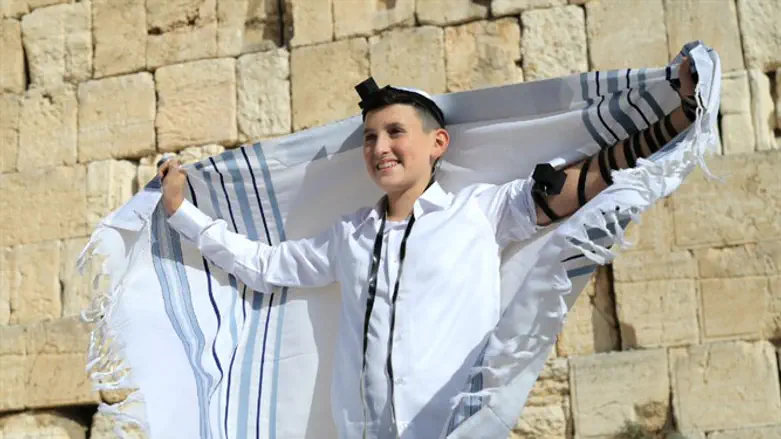 בר מצווה בכותל