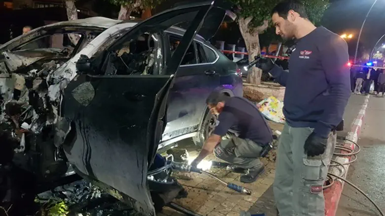 זירת הפיצוץ