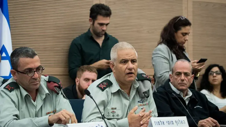 אלמוז בדיון על נתוני המתגייסים החרדים בוועדת חוץ וביטחון