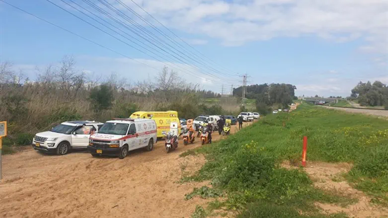 זירת התאונה