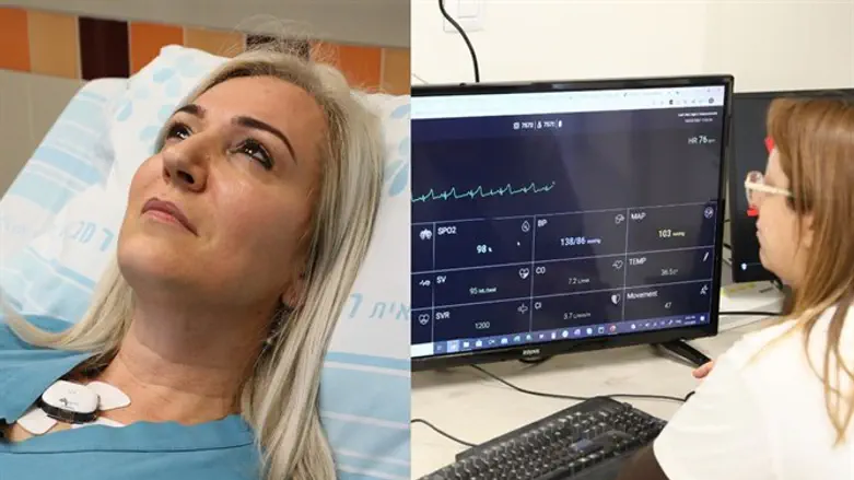 סימולציה של שימוש במדבקת חברת ביוביט