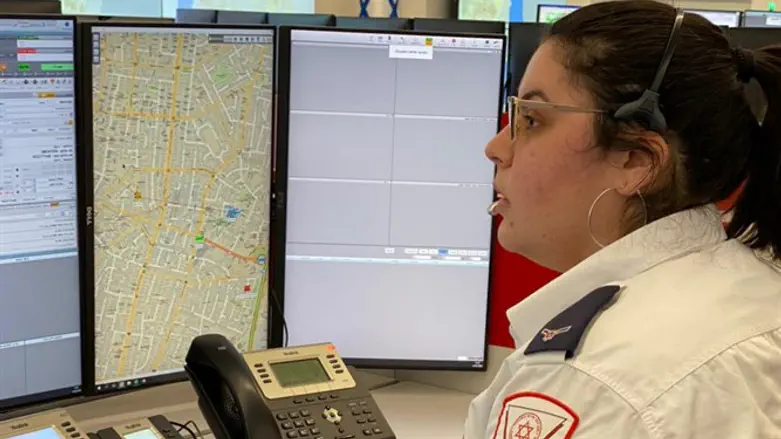 נועה במוקד מד"א