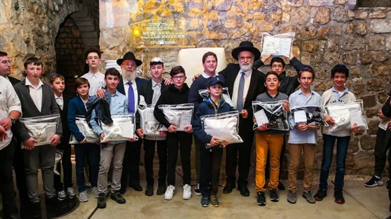 בר מצווה בכותל