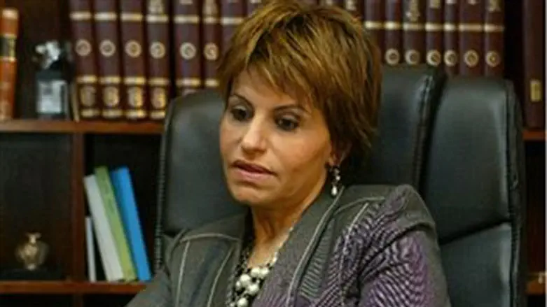 האישה היחידה שעמדה בראש הכנסת. דליה איציק