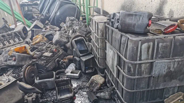 מבצע אכיפה נגד זיהומי שמן