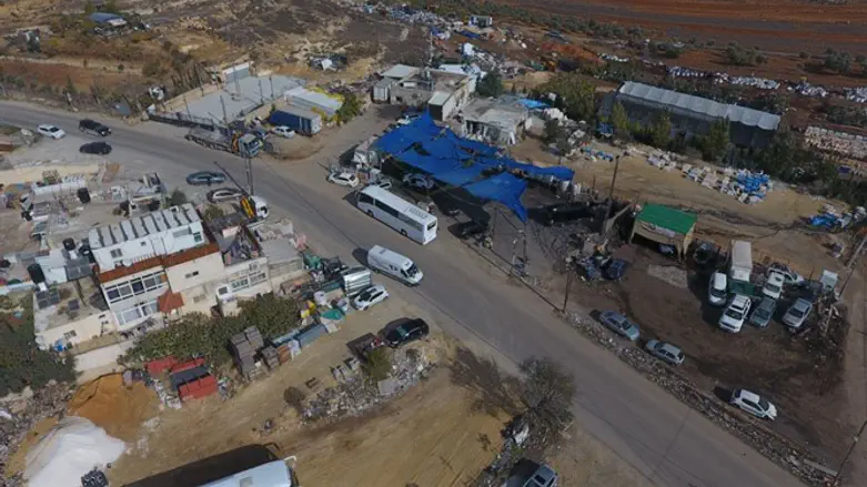 בניה בלתי חוקית ערבית