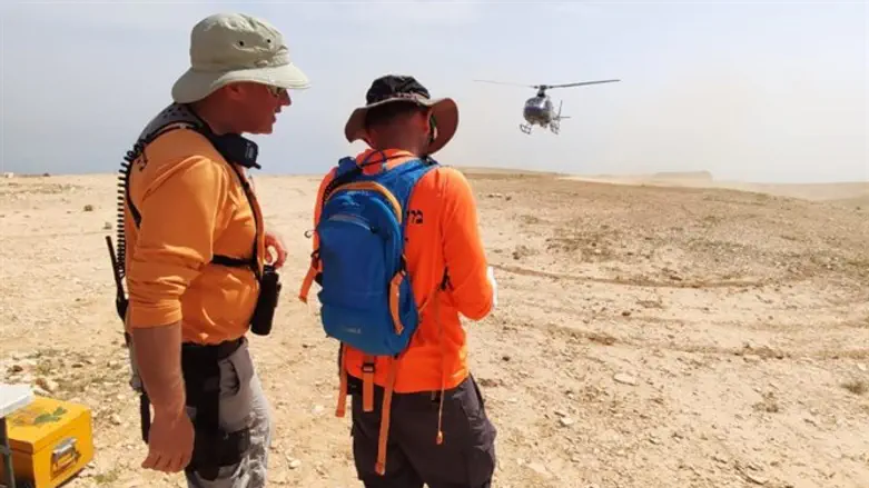 זירת החיפושים