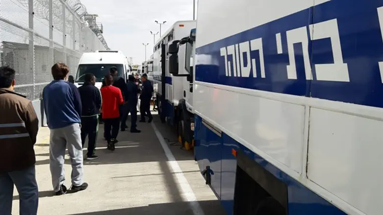 פינוי כלא סהרונים